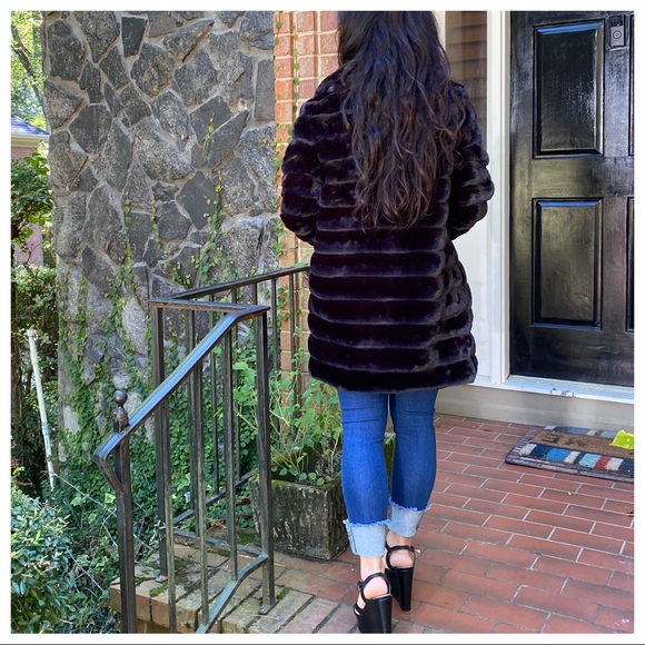Fabulous Black soft Faux Fur Jacket - Picture 7 of 9